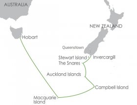 南大洋のガラパゴス：マッコーリー島と亜南極の島々探検クルーズ13日間
