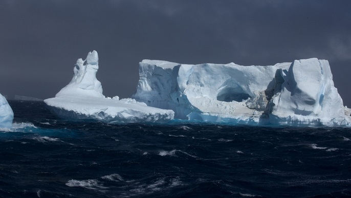 ウェッデル海／氷山_南極旅行