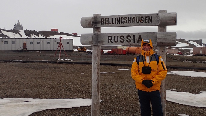ベリングスハウセン基地／南極観光