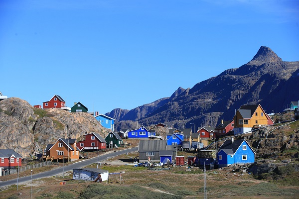 グリーンランドの集落