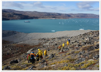 グリーンランドの観光風景