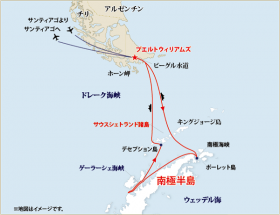 南極エリア