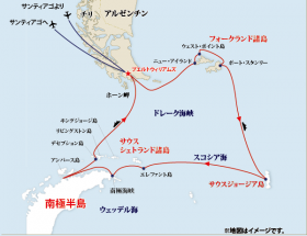 南極エリア