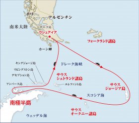 サウスジョージア島と南極半島：ペンギンサファリ探検クルーズ18日間