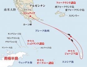 サウスジョージア島探検クルーズ15日間