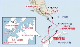 南極エクスプレス10日間：往路飛行機、復路クルーズ