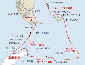 フォークランド諸島、サウスジョージア島と南極探検クルーズ21日間