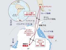 地球最南端：南極点への旅6日間