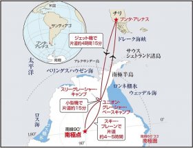 地球最南端グランピング：南極点オーバーナイトの旅7日間