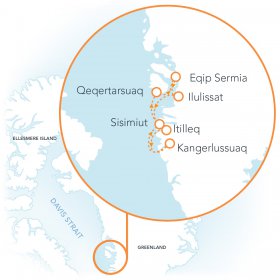 ディスコ湾探検クルーズ8日間