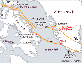 伝説の北西航路探検クルーズ17日間