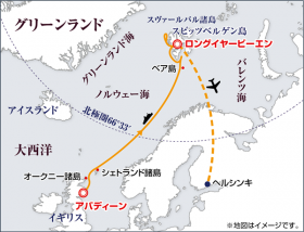 スコットランドから北極圏の島々探検クルーズ17日間