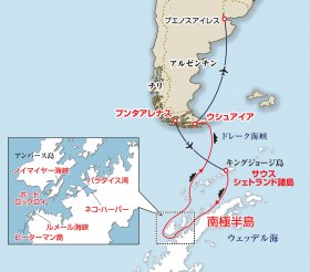 南極エリア