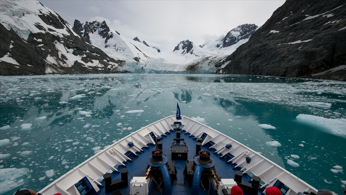 船上からの景色／南極旅行＆南極クルーズ