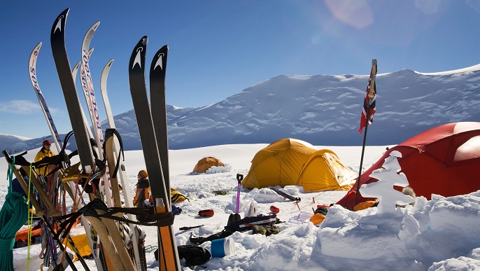 フィールドキャンプ／南極旅行