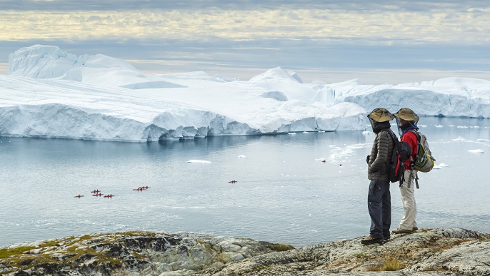 上陸観光／グリーンランド旅行