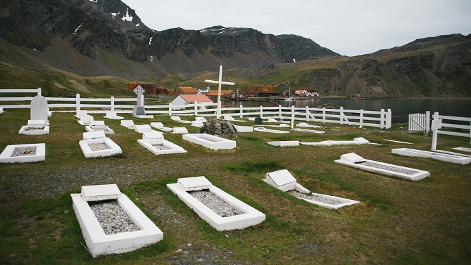シャクルトンが眠る墓／南極クルーズ