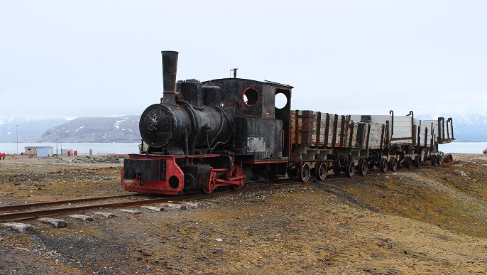 炭鉱時代の蒸気機関車／北極観光