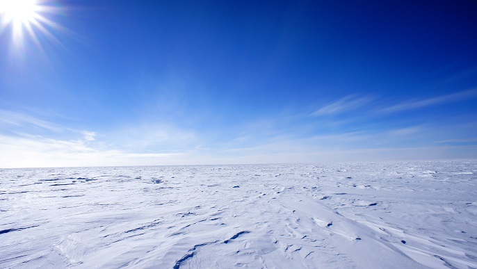 南極の太陽_南極旅行