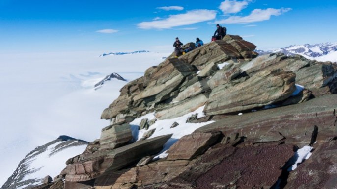 登山風景_南極旅行