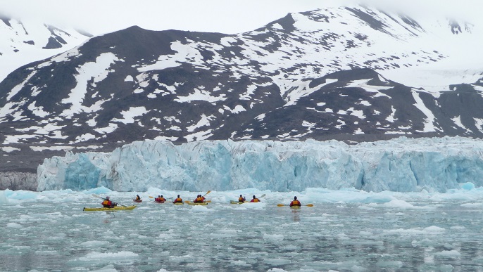 シーカヤック/北極旅行