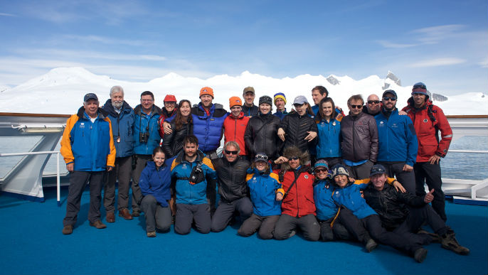 記念撮影／南極旅行＆南極ツアー