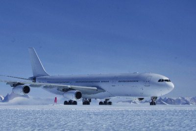 エアバスA-340_南極旅行